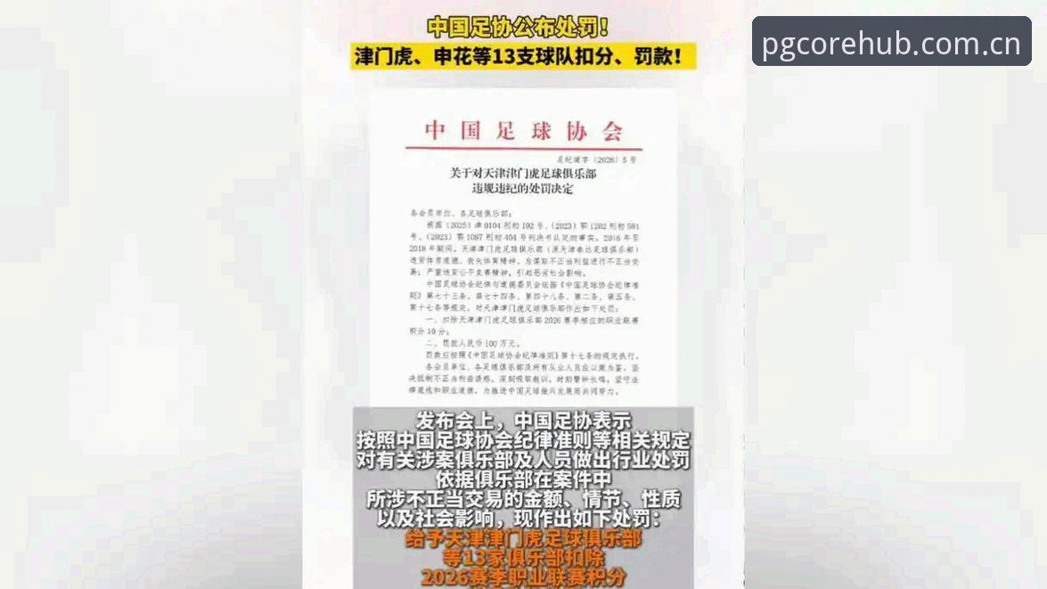 PG平台手机版 足协第三批禁足名单出炉:65人受罚,17人终身禁赛深度评测